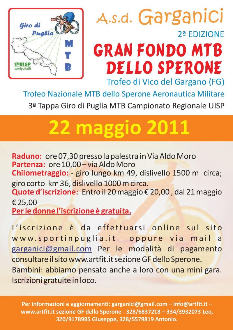 1303331405 2888 FT0 Locandina Gran Fondo Sperone  2011 